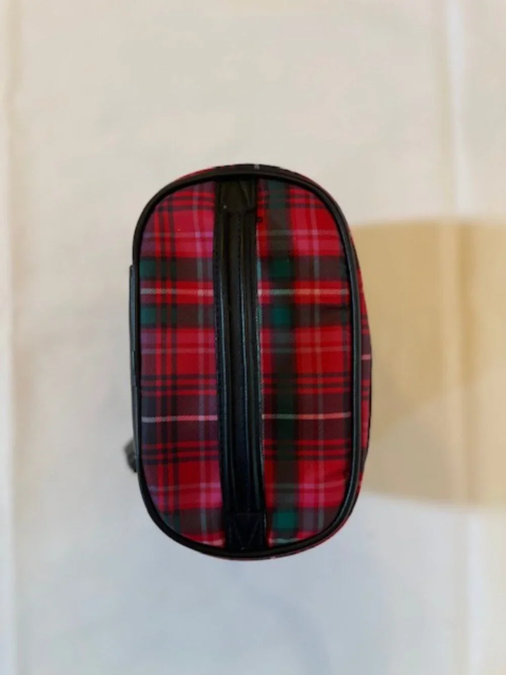 VICTORIA'S SECRET | Mini Express Train Case Oval Make-up Beauty Bag-EUC